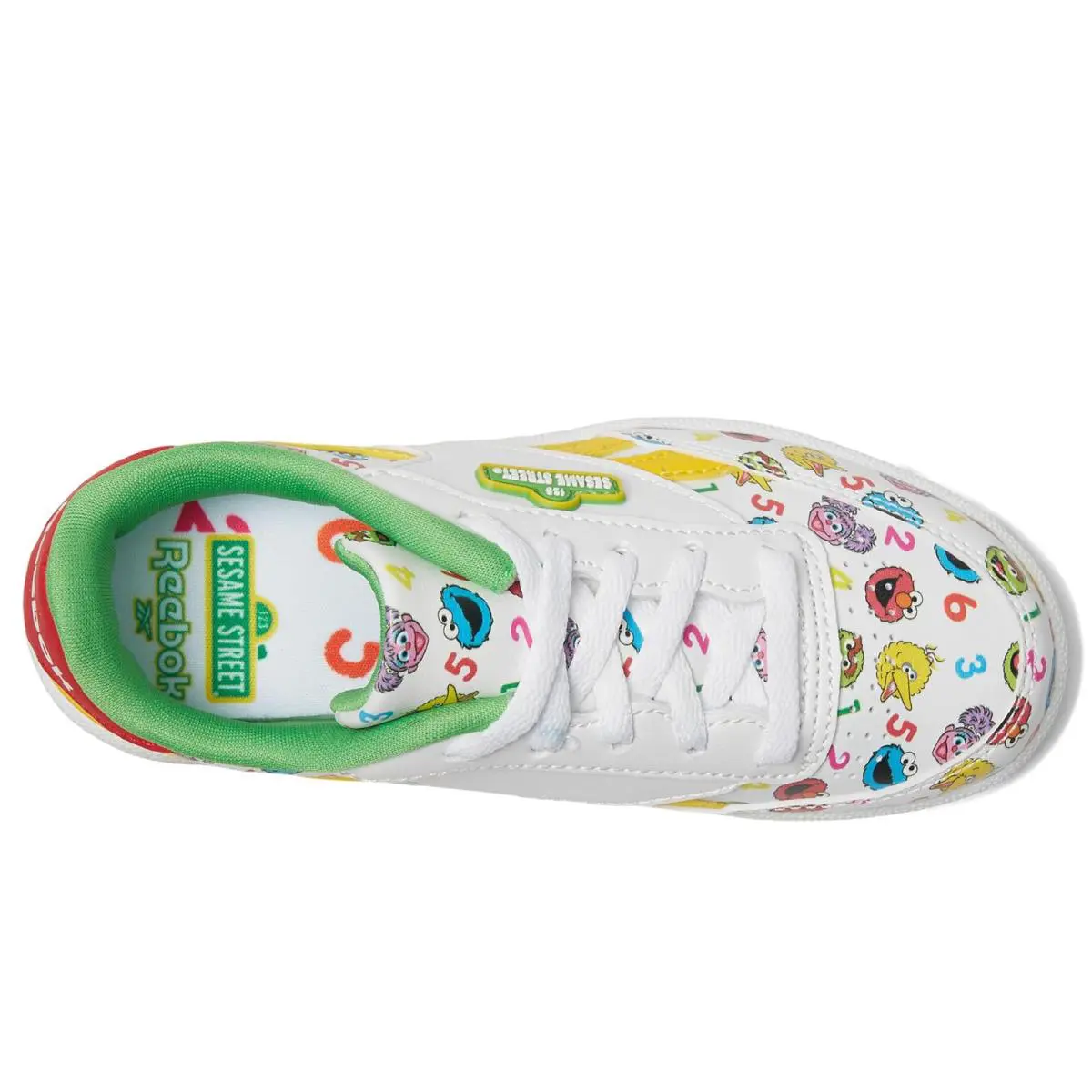 Reebok shoes - White/Green/Yellow 0