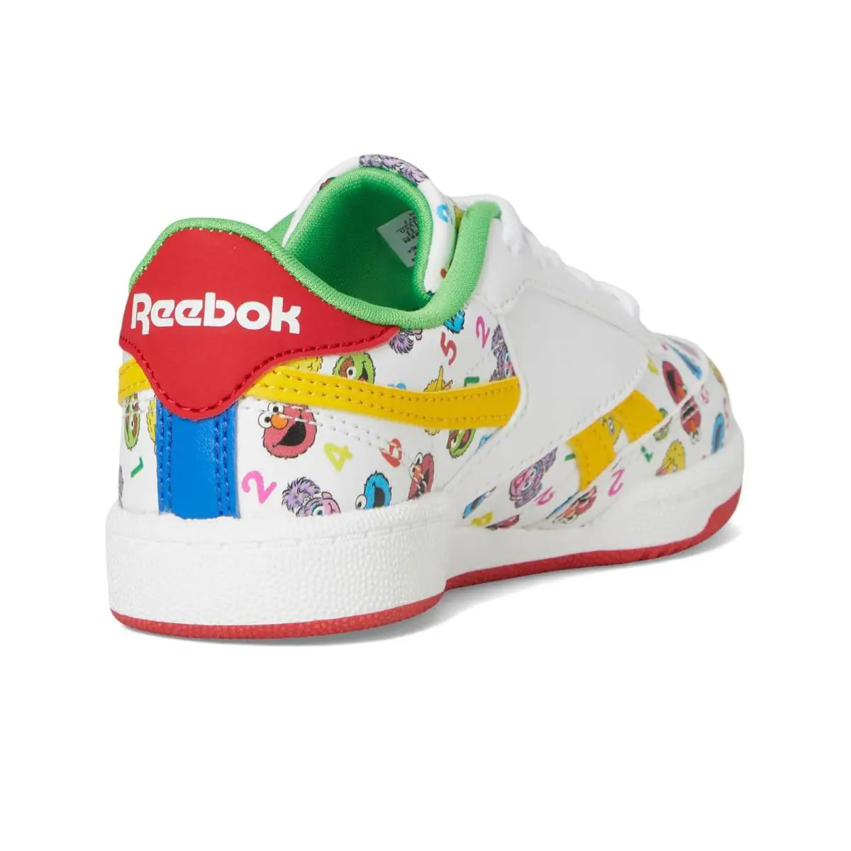 Reebok shoes - White/Green/Yellow 3