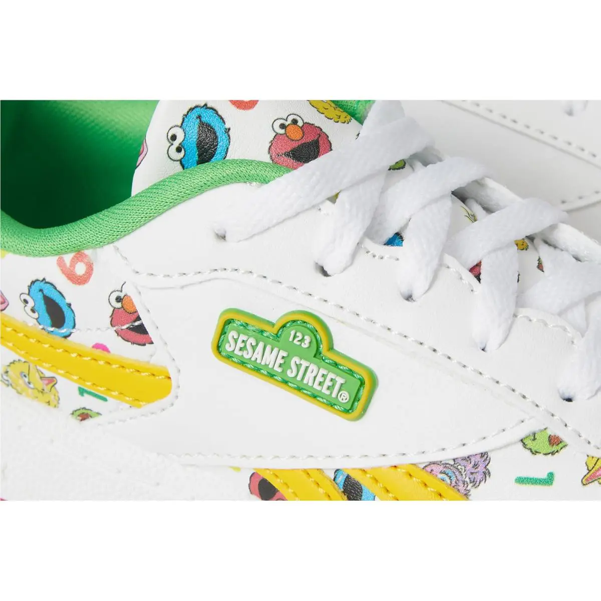 Reebok shoes - White/Green/Yellow 4