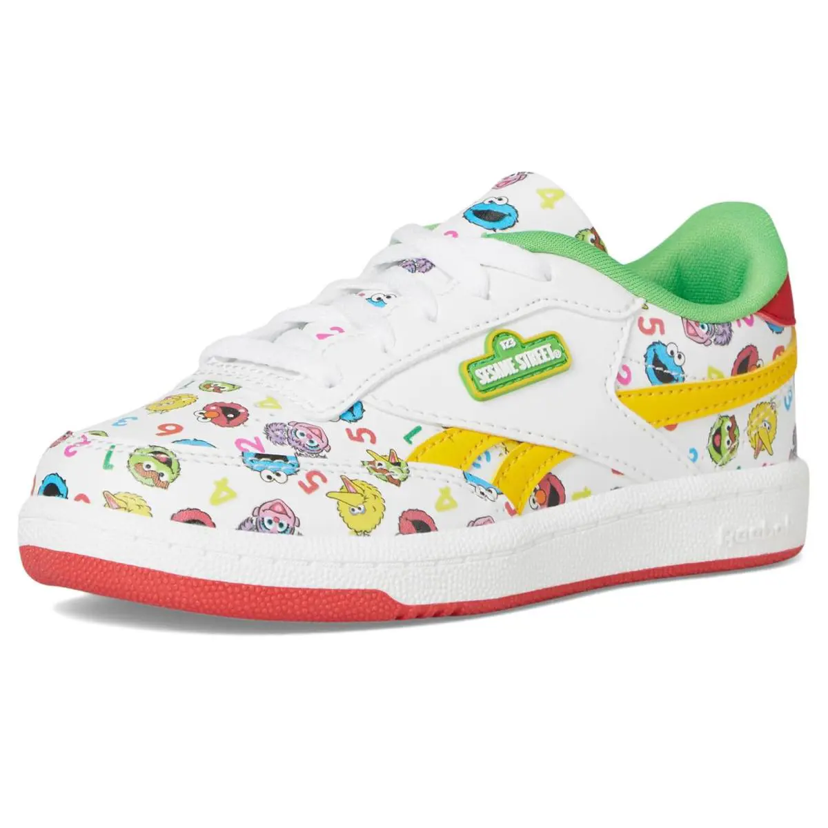 Reebok shoes - White/Green/Yellow 12