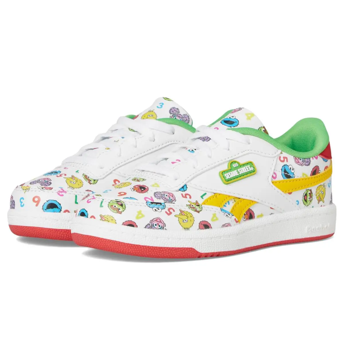 Reebok shoes - White/Green/Yellow 6