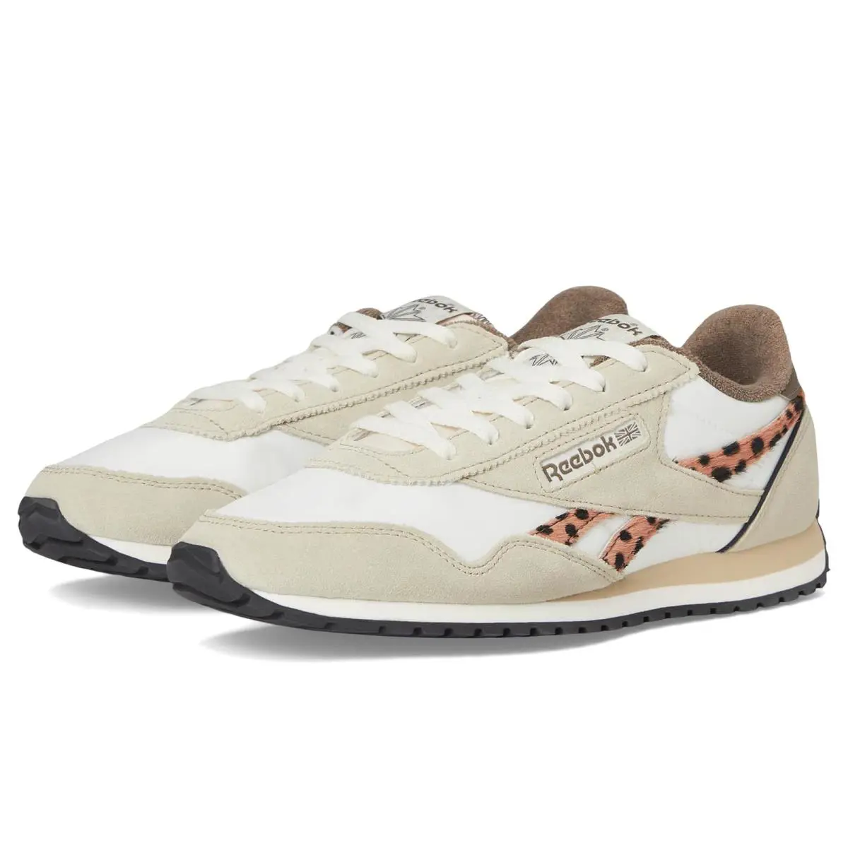Woman`s Sneakers Athletic Shoes Reebok Lifestyle Classic AZ - Chalk/Classic Beige/Trek Grey