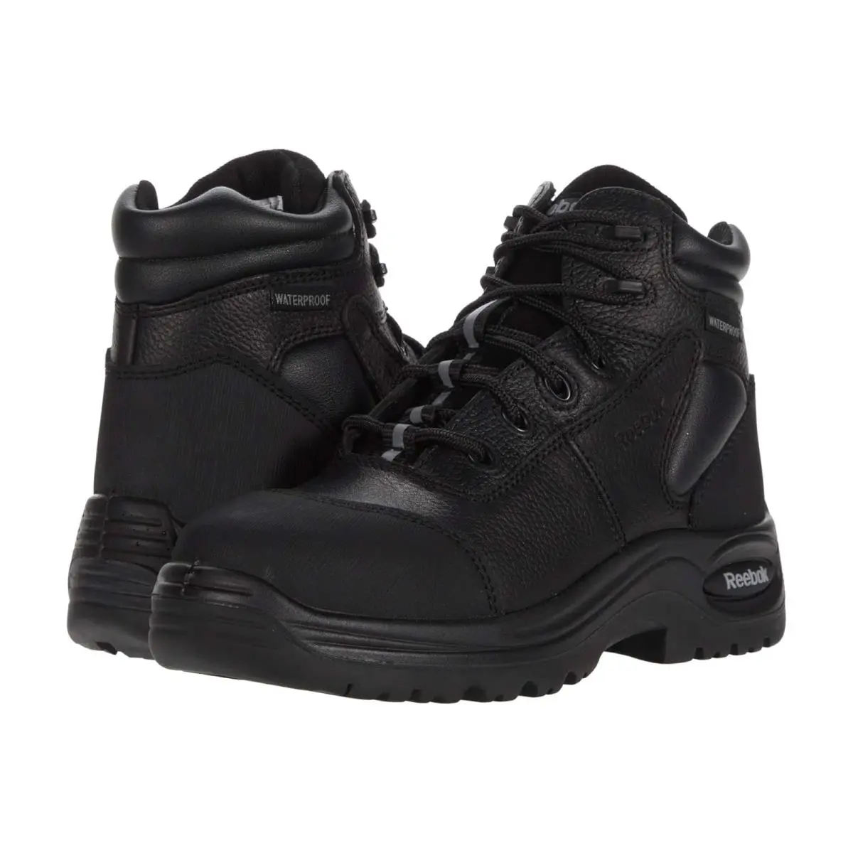 Woman`s Reebok Work Trainex 6 Waterproof Puncture Resistant Sport Boot - Black 2