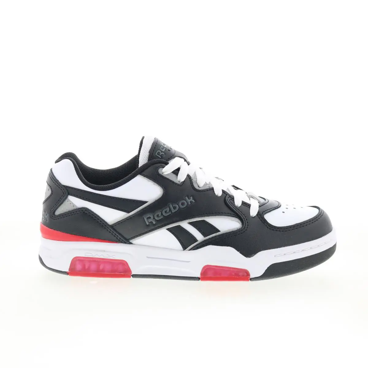 Reebok BB 4500 Dmx Mens White Leather Lace Up Lifestyle Sneakers Shoes