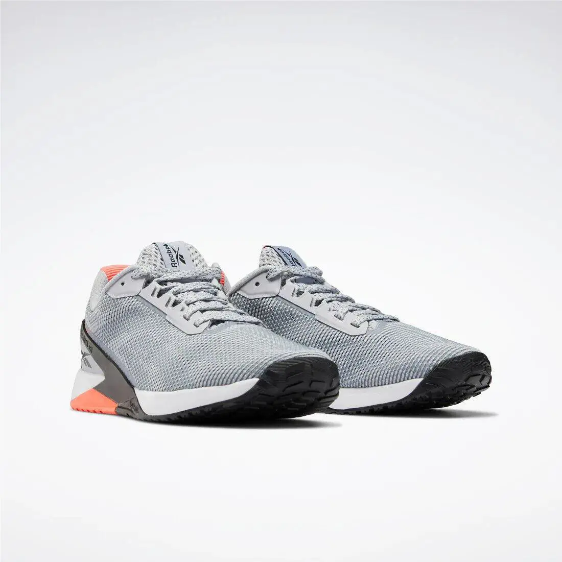 Reebok shoes - Nano X1 GRIT - Nano GRIT - LGE23 - Cold Grey/Black/Orange Flare 2