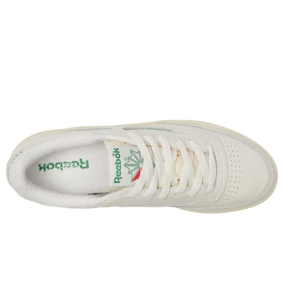 Reebok shoes - Chalk/Alabaster/Glen Green 7