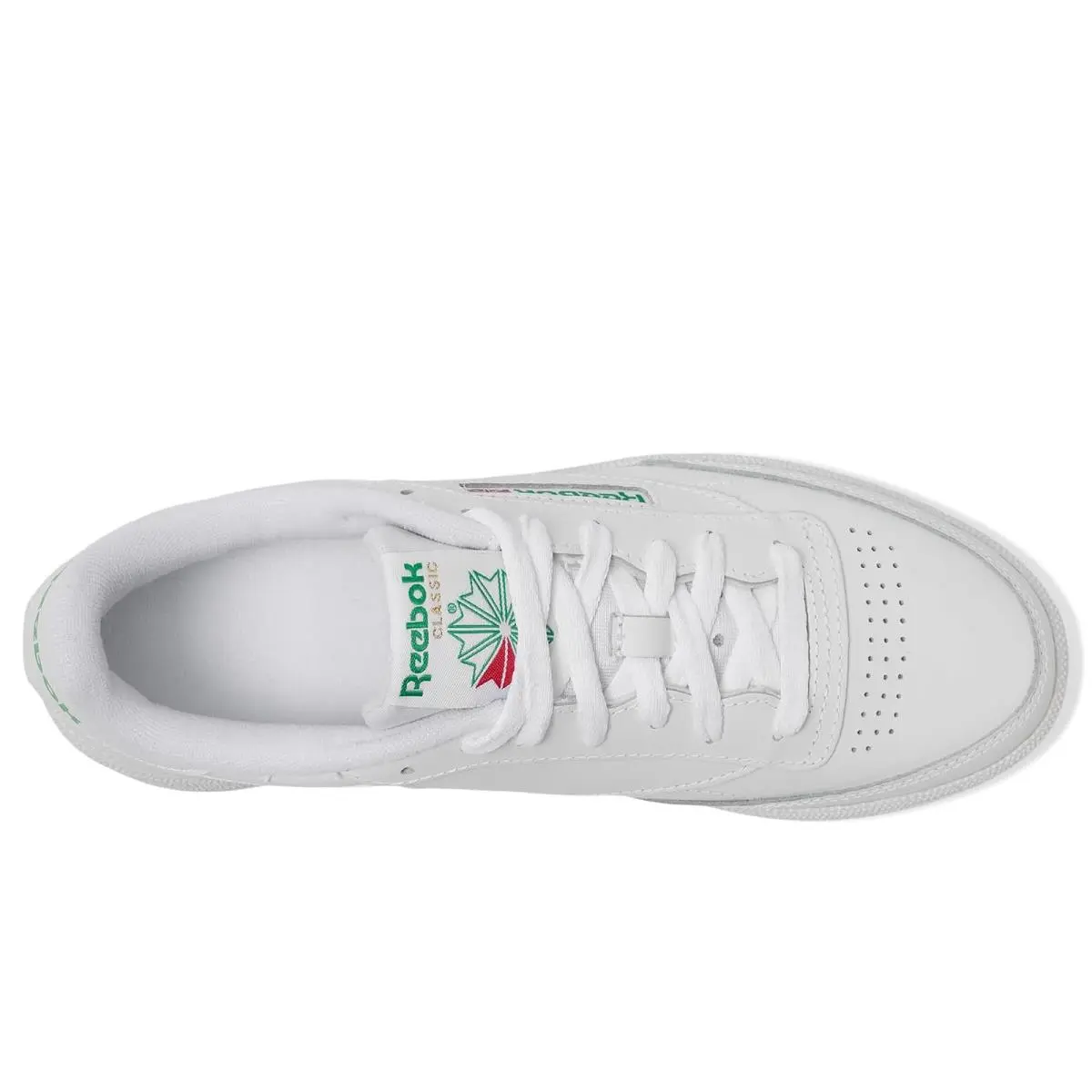 Reebok shoes - Chalk/Alabaster/Glen Green 27