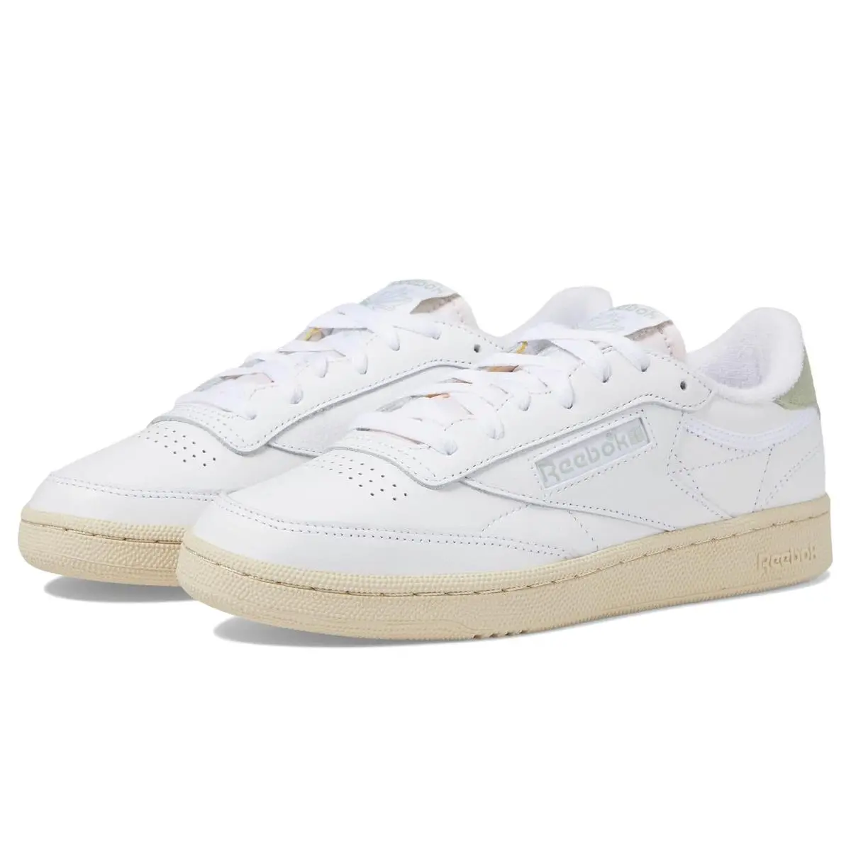 Reebok shoes - Chalk/Alabaster/Glen Green 47