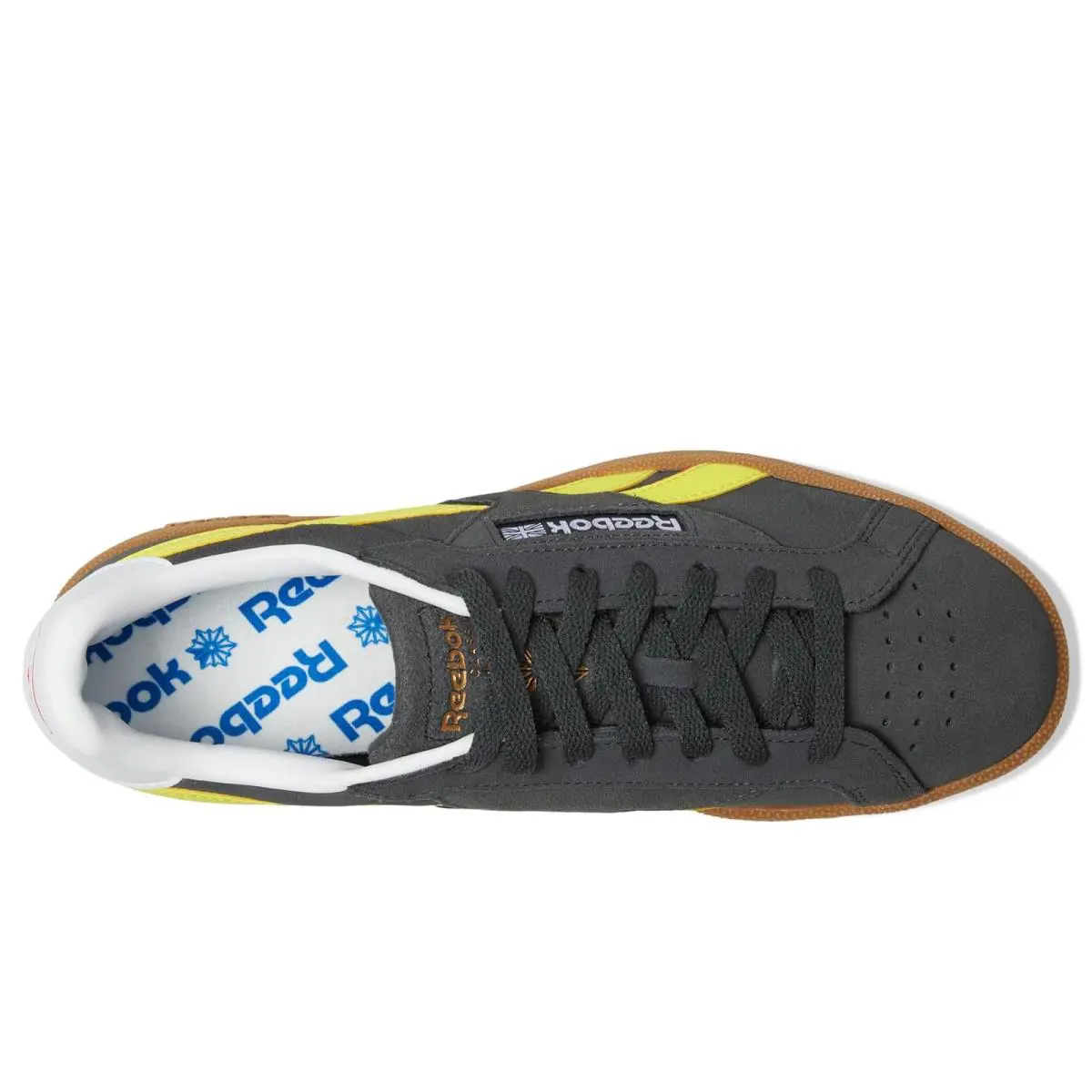 Reebok shoes - Black/Electric Yellow/Gum 7