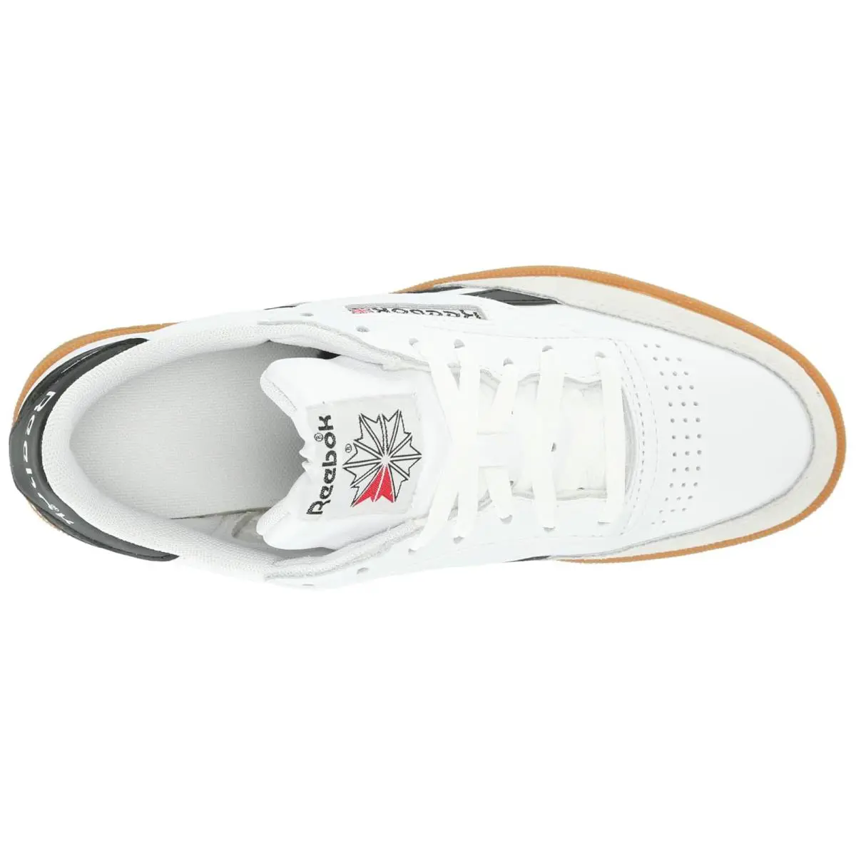 Reebok shoes - Black/White/Gum 12