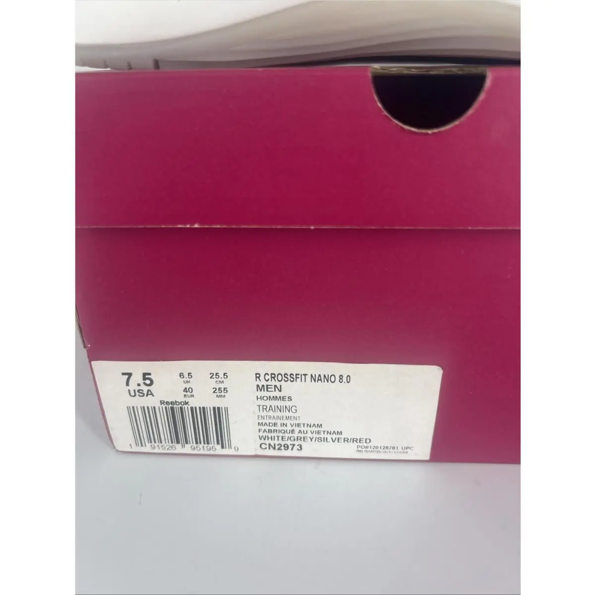 Reebok shoes - Reebok CrossFit Nano - CrossFit Nano - CN2973 - White 0