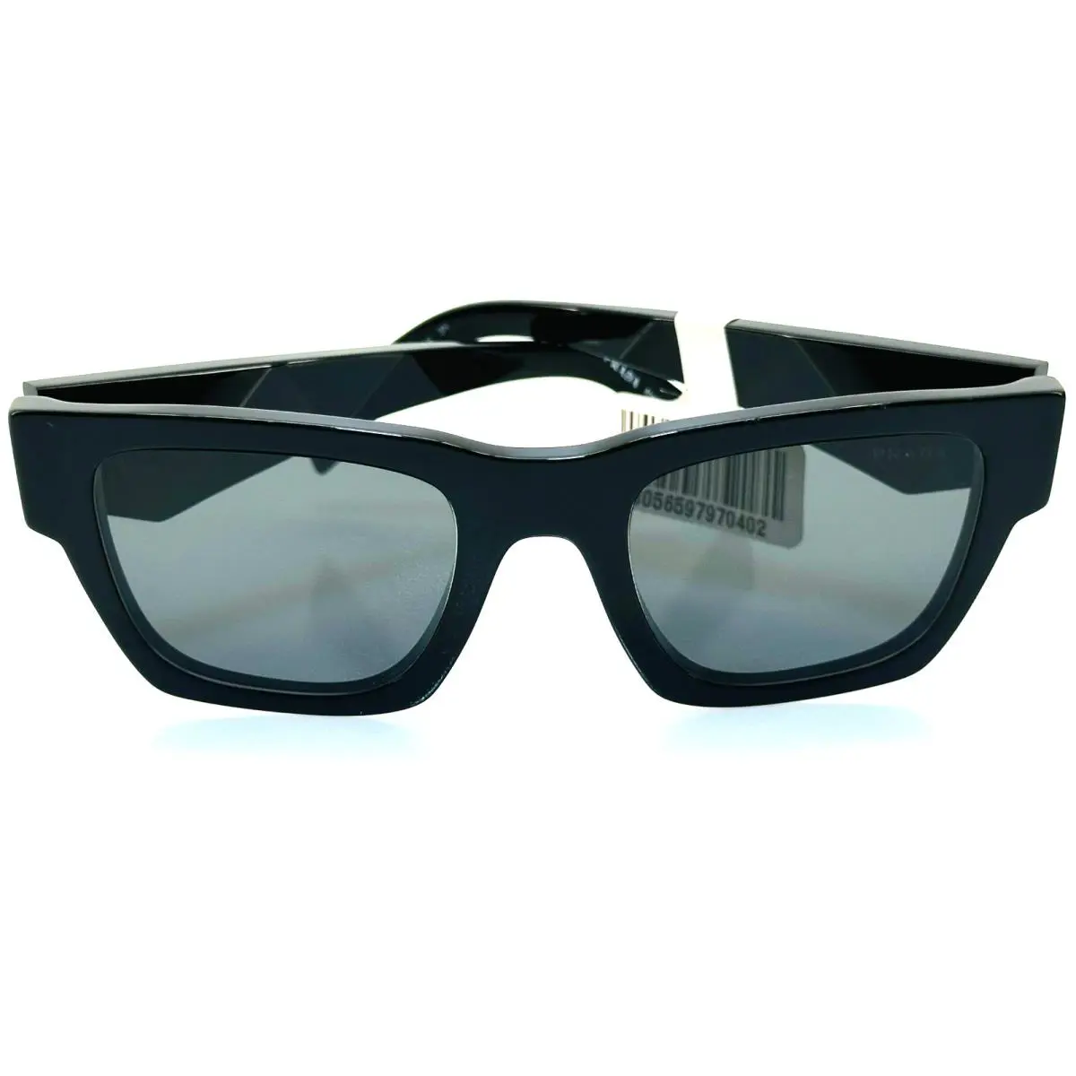 Prada PR A06S 16K08Z Black Dark Grey 50 mm Men`s Sunglasses