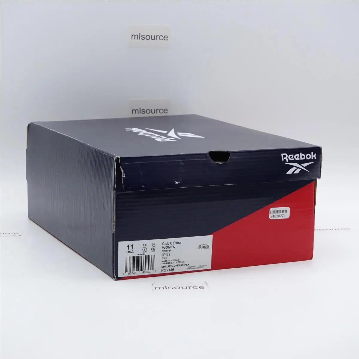 Reebok shoes - Reebok Club C Extra - Club Extra - HQ2126 - Multicolor, Manufacturer: Chalk/Blue (UPC: 195748469537) 6