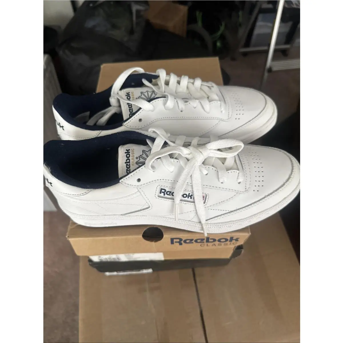 Reebok shoes - Reebok Club C 85 - Club - AR0457 - White Navy 0