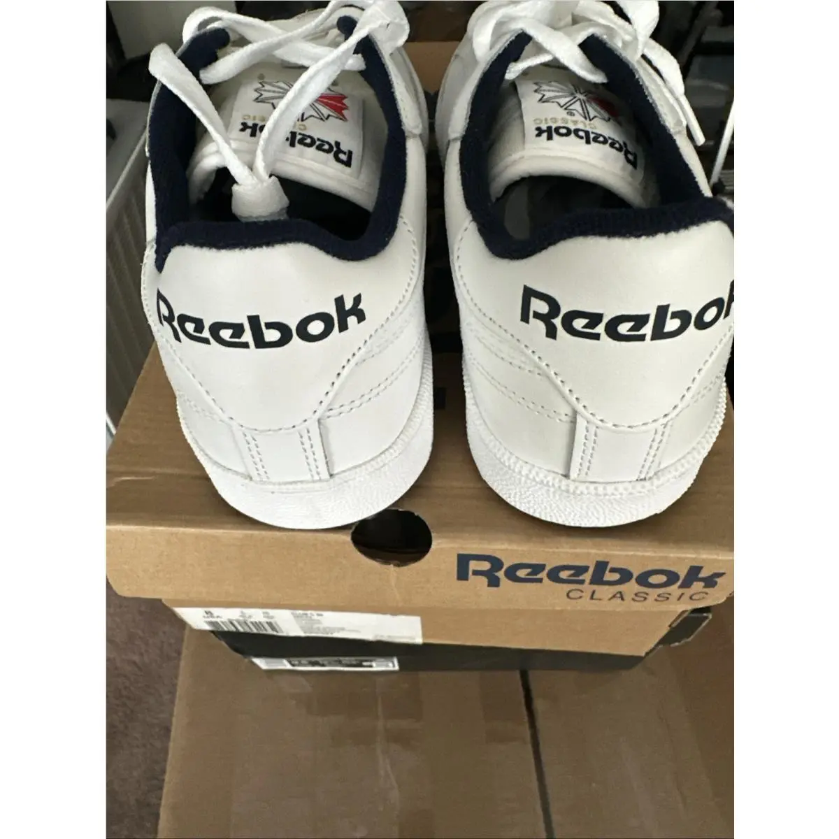 Reebok shoes - Reebok Club C 85 - Club - AR0457 - White Navy 1