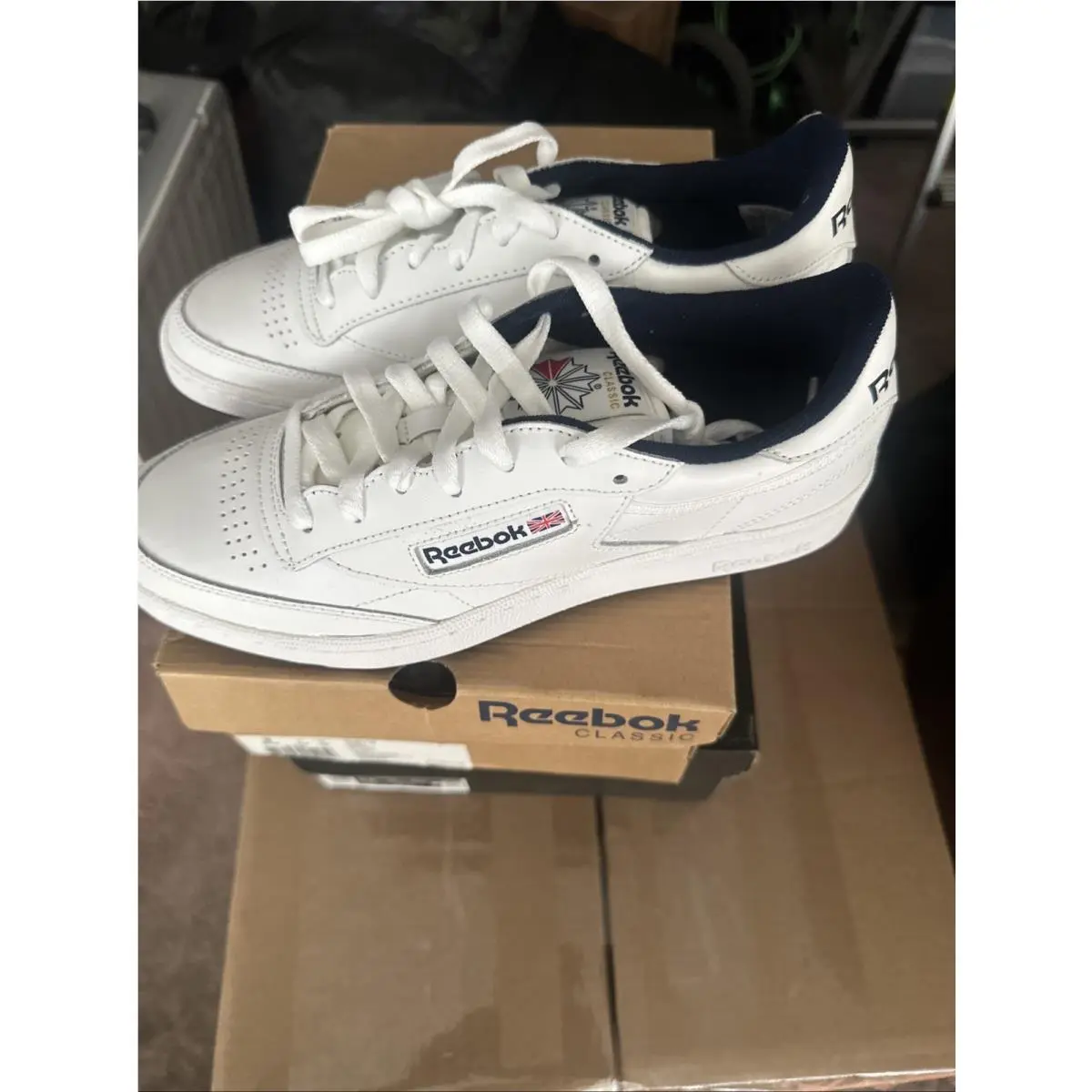 Reebok shoes - Reebok Club C 85 - Club - AR0457 - White Navy 2