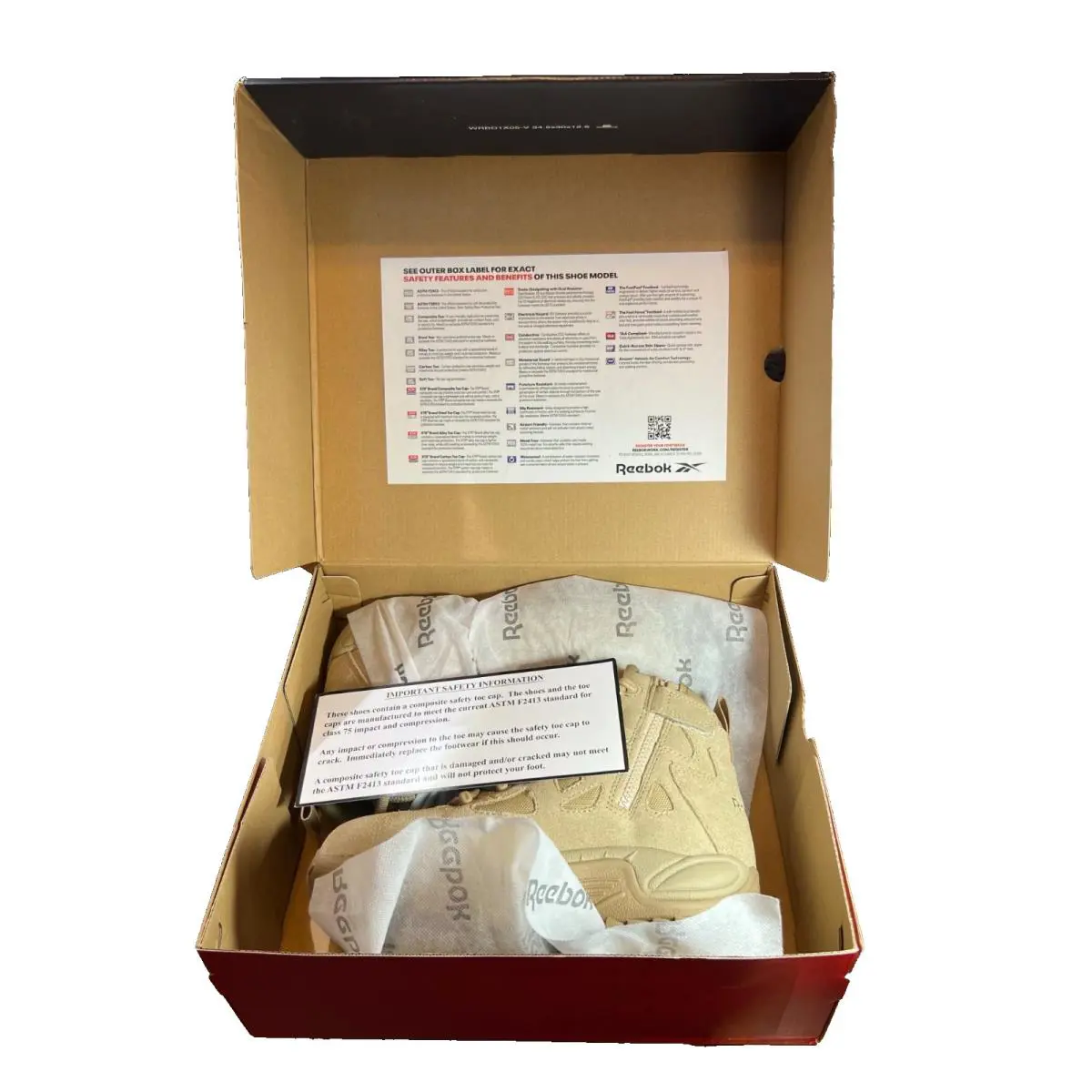 Reebok shoes - Reebok™ Rapid Response RB Stealth Side Zip Composite Toe - Desert Tan 19