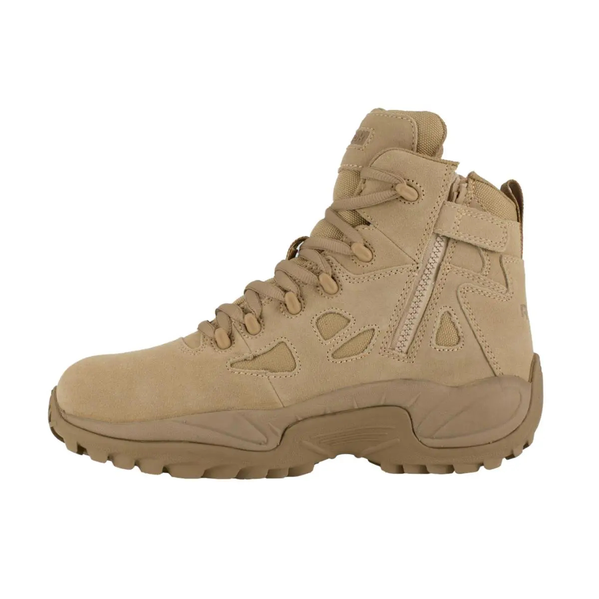 Reebok shoes - Reebok™ Rapid Response RB Stealth Side Zip Composite Toe - Desert Tan 1