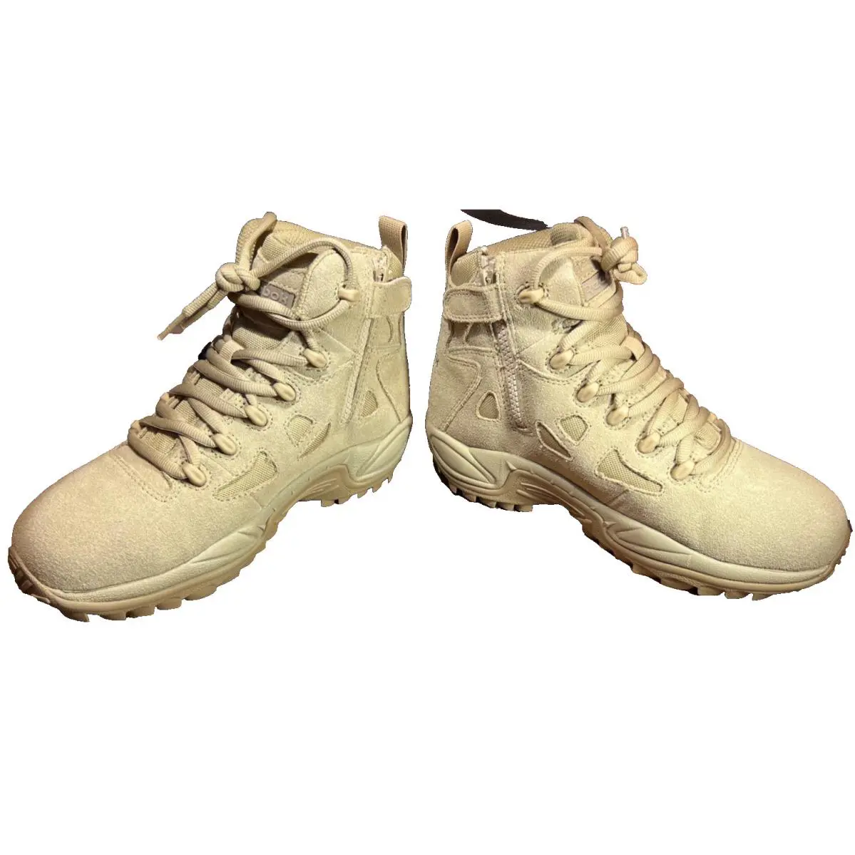 Reebok shoes - Reebok™ Rapid Response RB Stealth Side Zip Composite Toe - Desert Tan 4