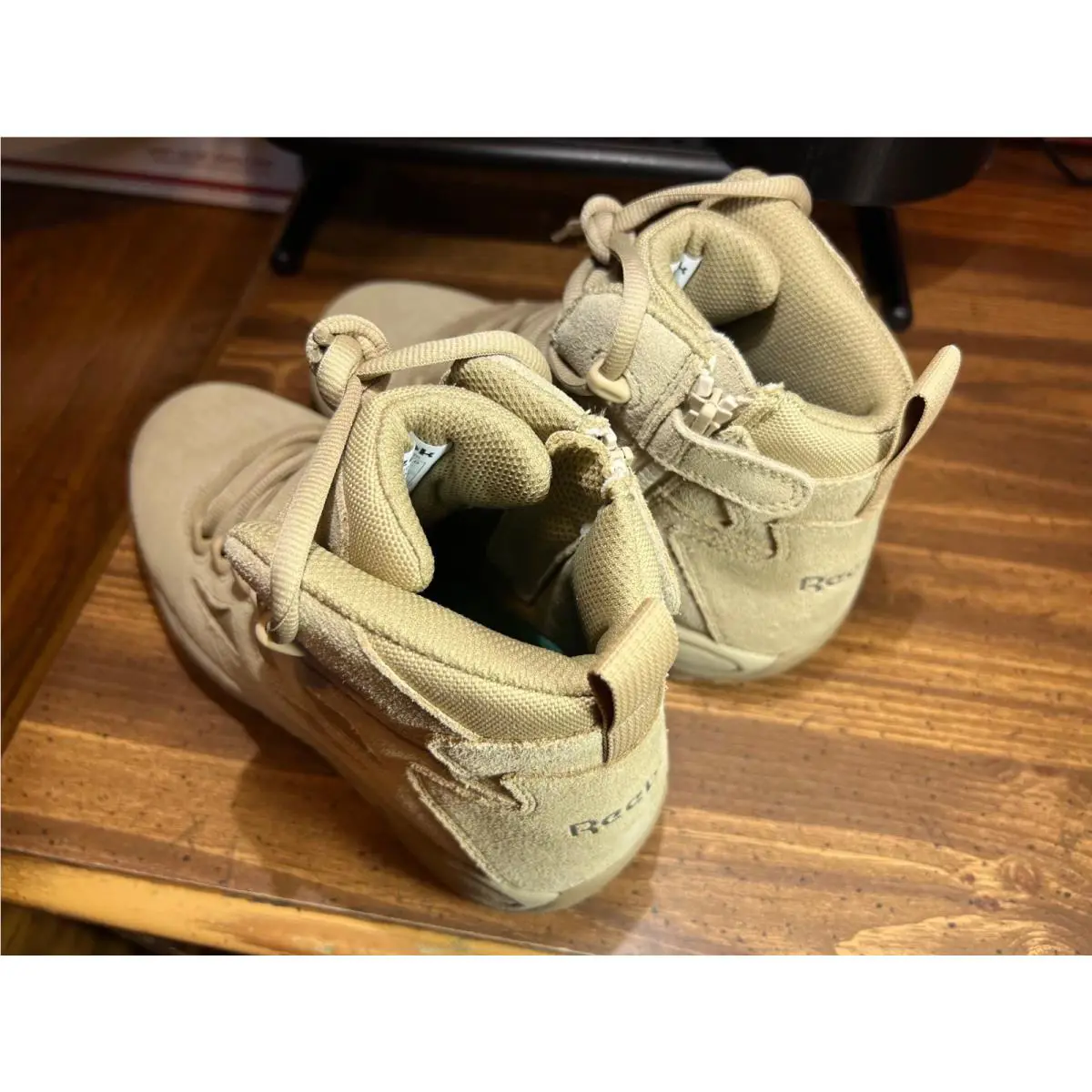 Reebok shoes - Reebok™ Rapid Response RB Stealth Side Zip Composite Toe - Desert Tan 10