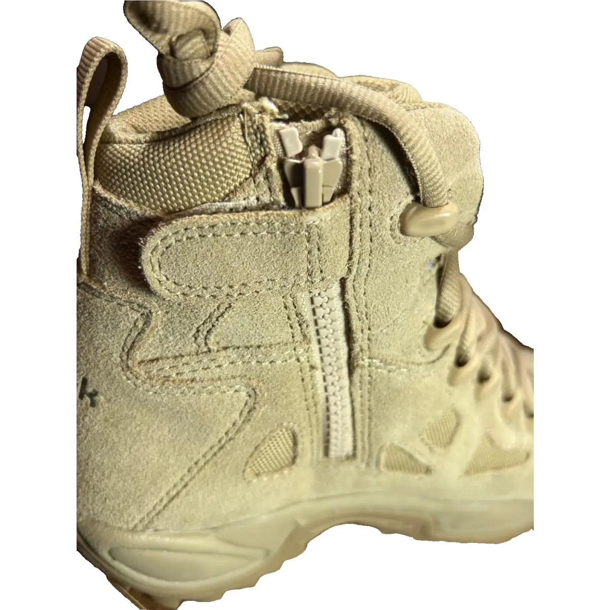 Reebok shoes - Reebok™ Rapid Response RB Stealth Side Zip Composite Toe - Desert Tan 15