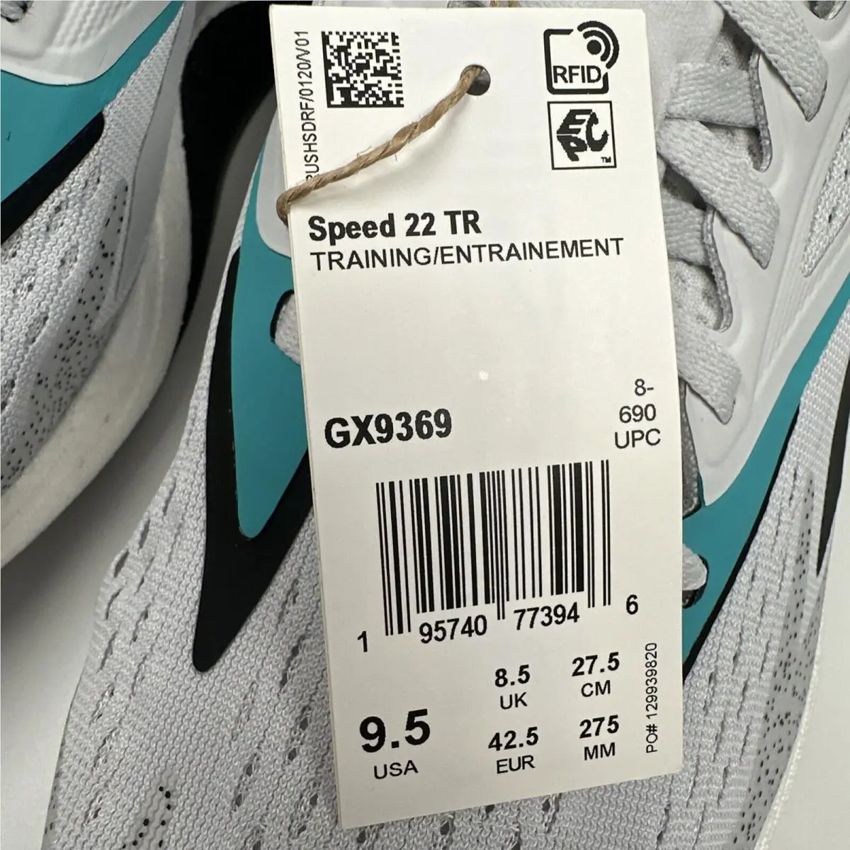 Reebok shoes - Reebok Speed - Speed - GX9369 - Gray (UPC: 195740773946) 6