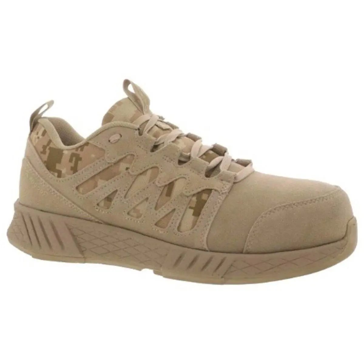 Reebok Work Men`s Floatride Energy Tactical Composite Toe Work Shoe Camo RB4381 - Multicolor