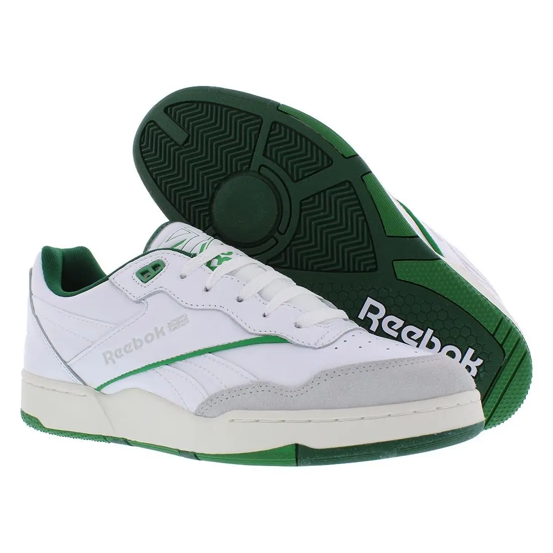 Reebok BB 4000 II Mens Shoes Size 7 Color: Footwear White/chalk/dark Green