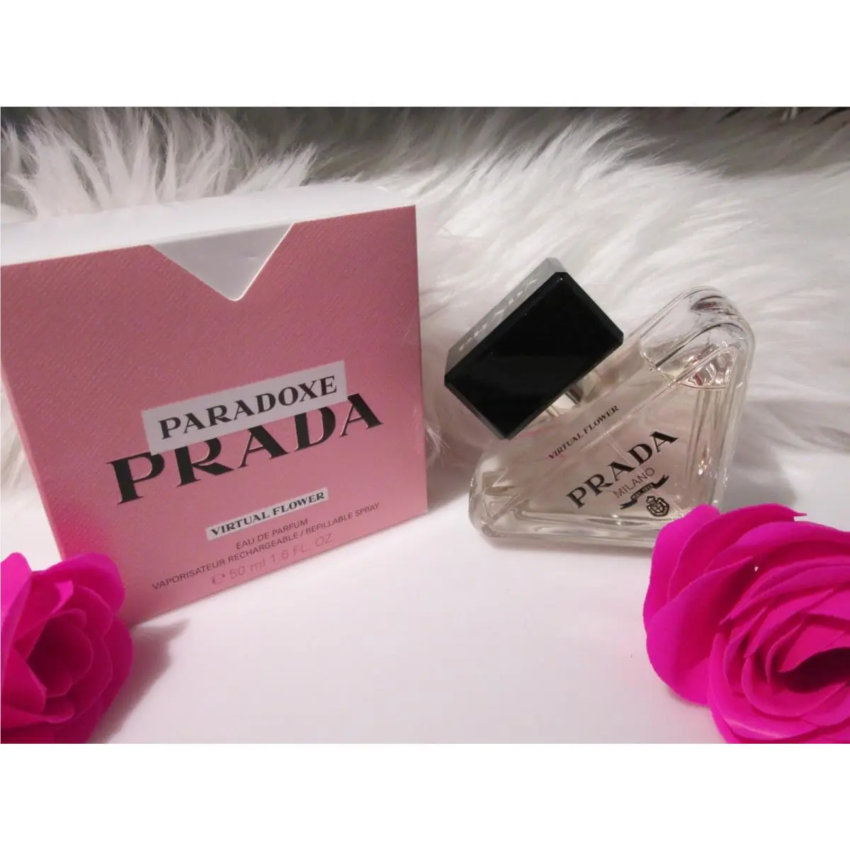 Prada Paradoxe Virtual Flower Eau DE Parfum 50ml /1.6 fl Oz. Flirty Fun