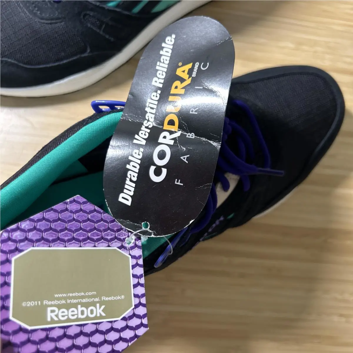 Reebok shoes - Reebok Ventilator - Ventilator - Black Green Purple 8