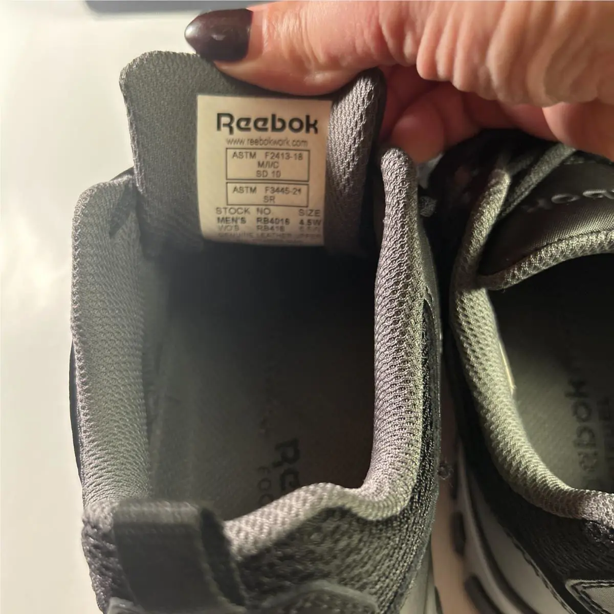 Reebok shoes - RB416 - RB416 - Black (UPC: 0690774358171) 7