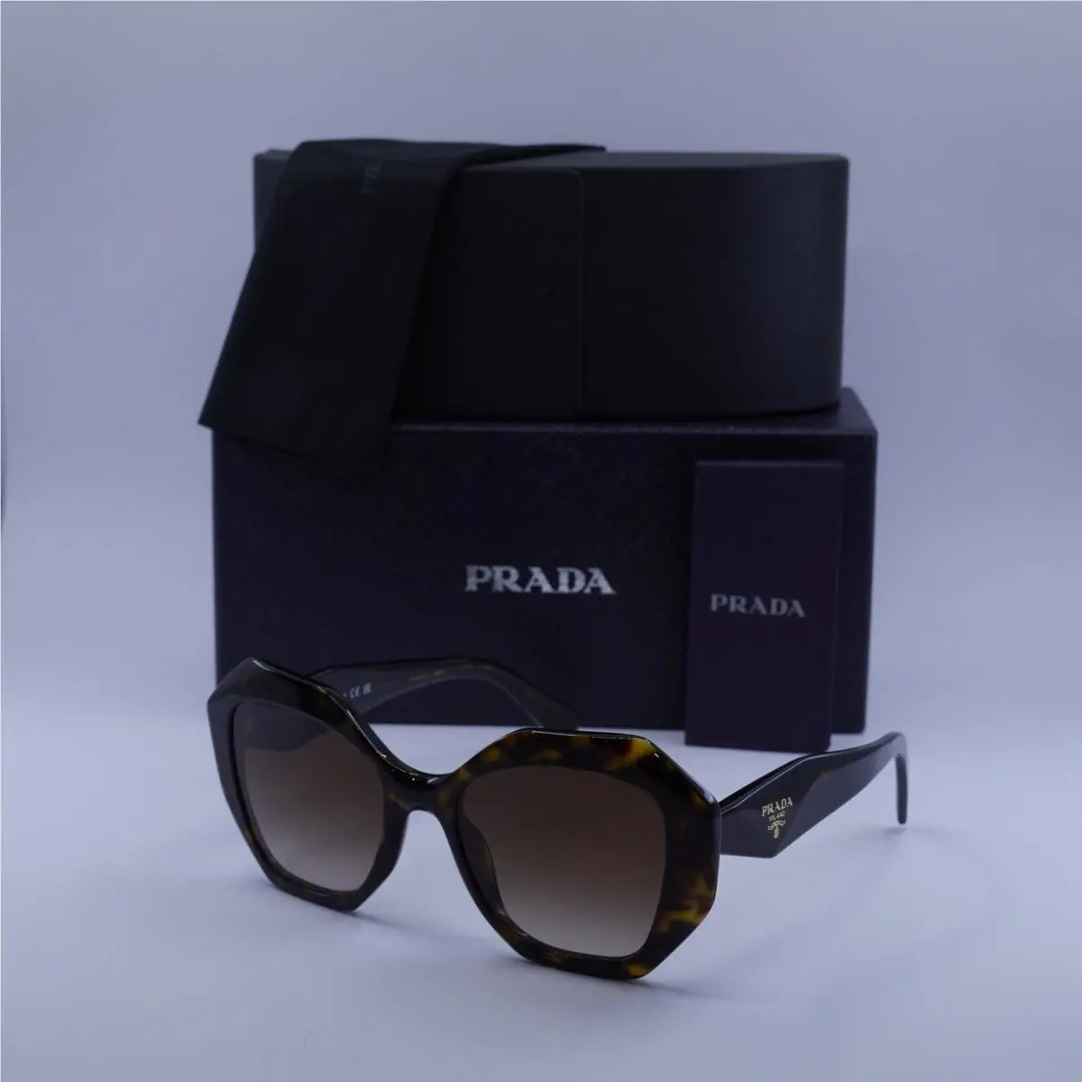 Prada PR16WS 2AU6S1 Havana/brown Gradient 53-20-145 Sunglasses