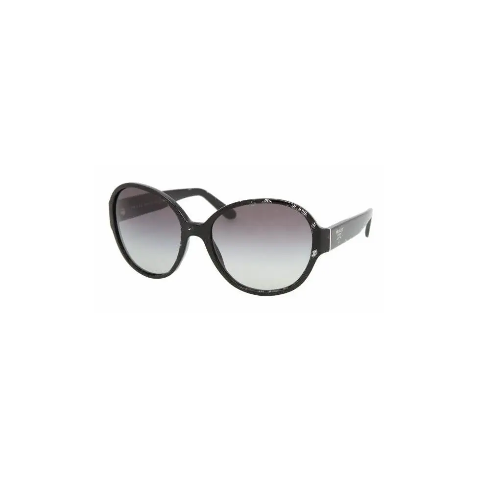 Prada Vintage Sunglasses PR06MSA ACF3M1 58mm Black / Grey Gradient Lens