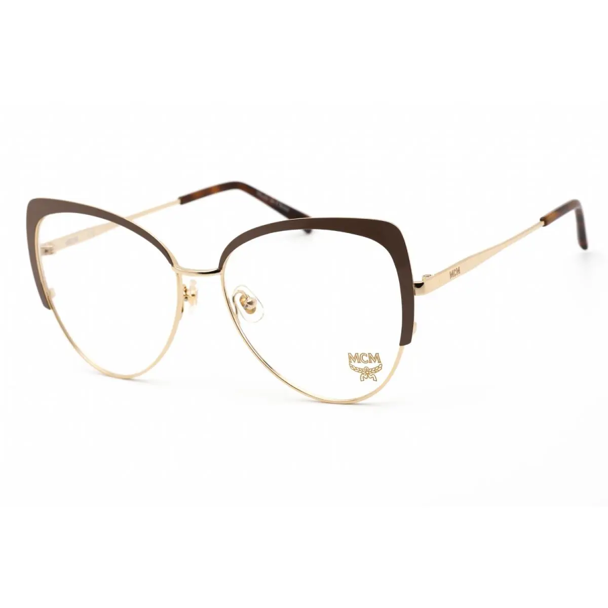 Mcm 2128 737 Eyeglasses Shiny Gold Frame 58 Mm by MCM