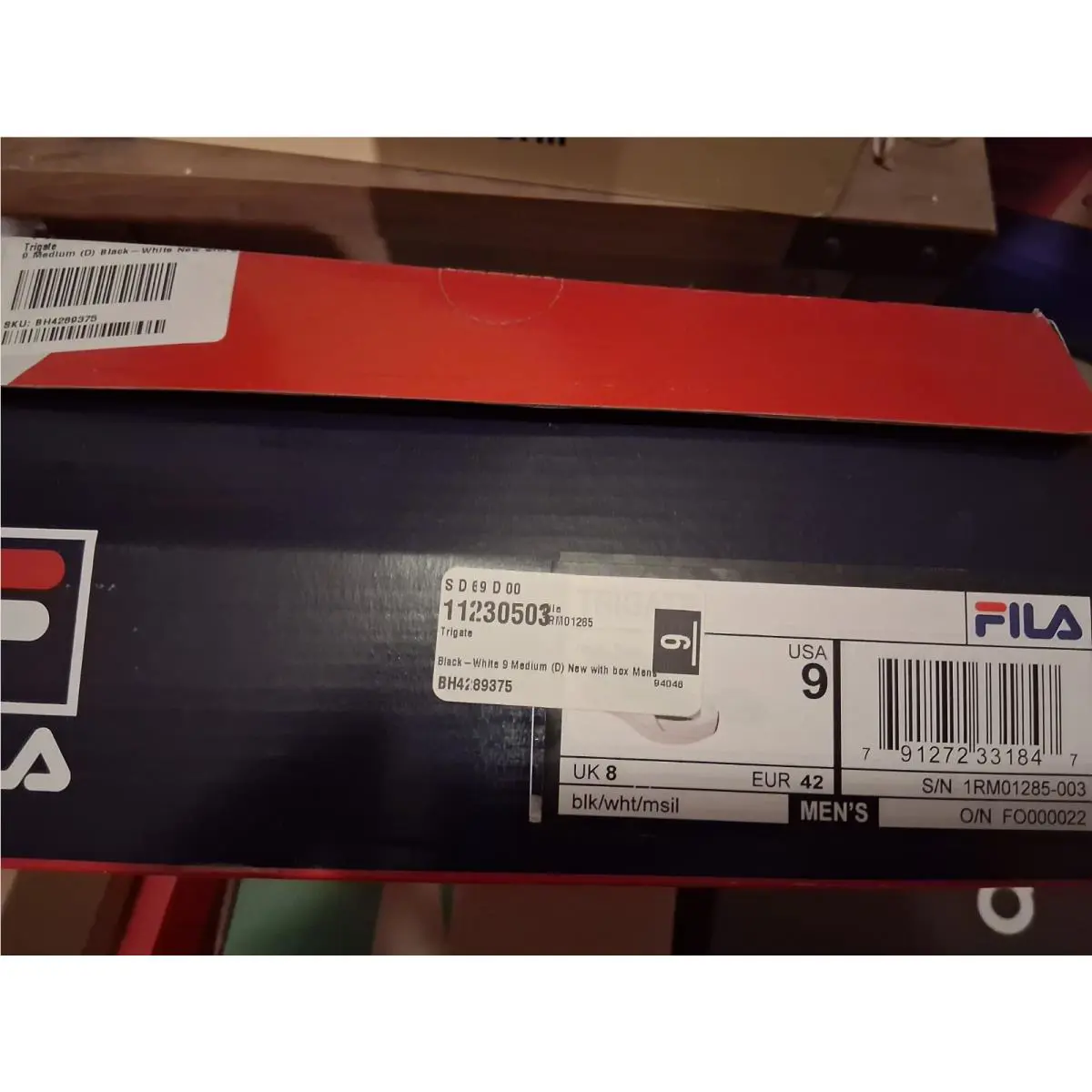 Fila shoes - Fila Trigate - Trigate - White and Black 0