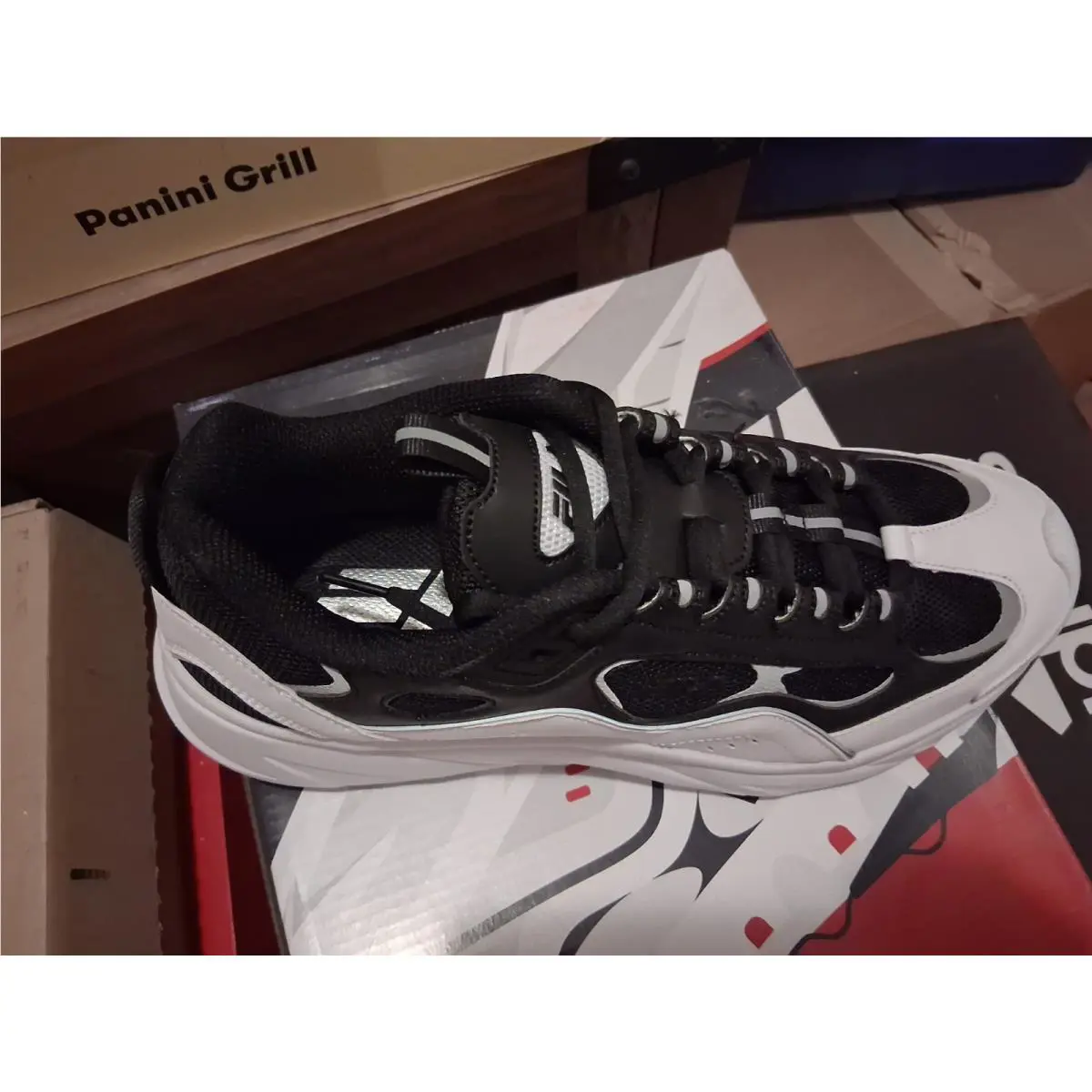 Fila shoes - Fila Trigate - Trigate - White and Black 2