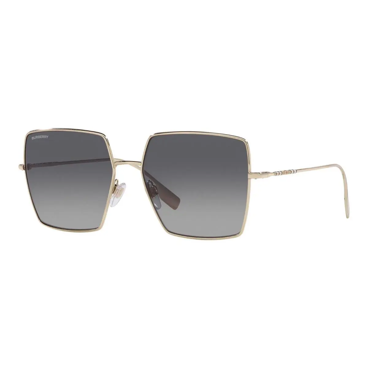 Burberry Daphne BE 3133 Light Gold/grey Shaded Polarized 1109/T3 Sunglasses