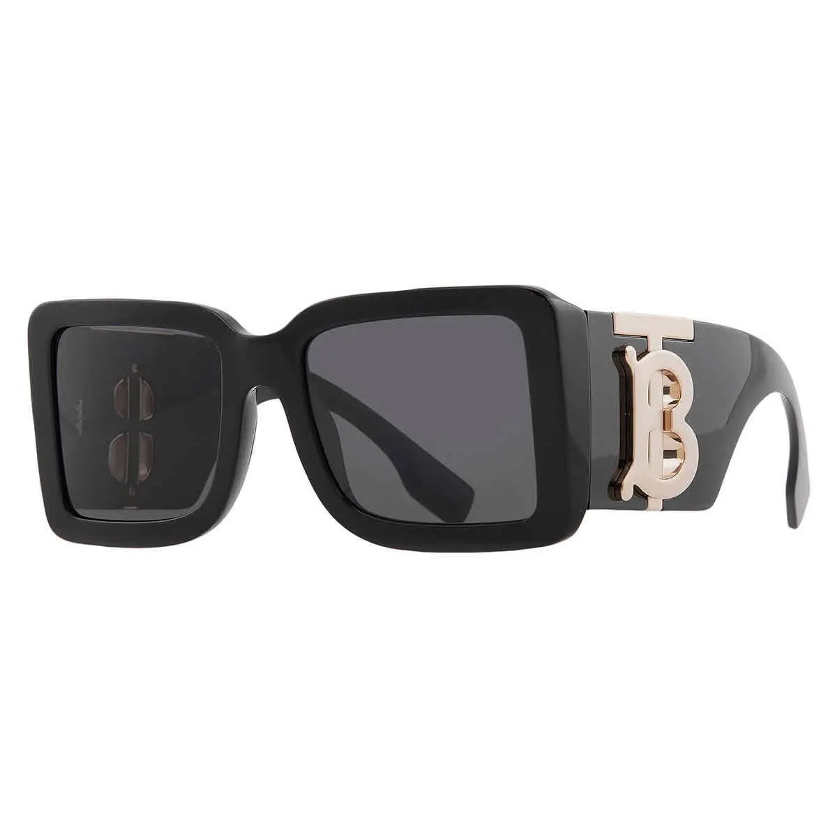 Burberry Dark Grey Square Ladies Sunglasses BE4406U 300187 55 BE4406U 300187 55