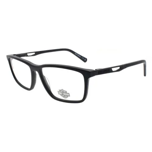 Harley Davidson HD50026 002 Men`s Eyeglasses 57-16-145 Matte Black