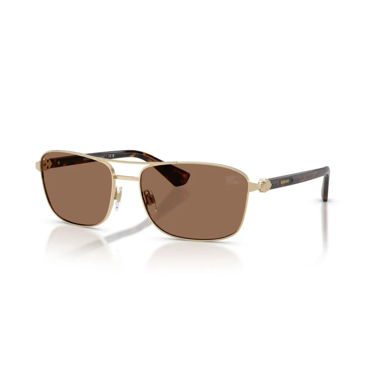 BE 3163 Light Gold/brown 110973 Sunglasses by Burberry
