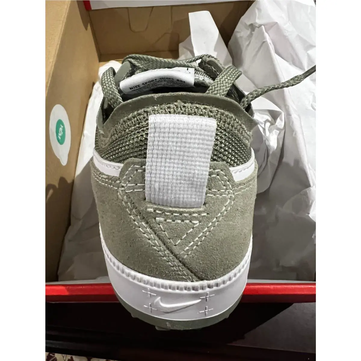 Nike shoes - FZ3863301 - FZ3863-301 - LIHGT ARMY/WHITE-BLACK 4