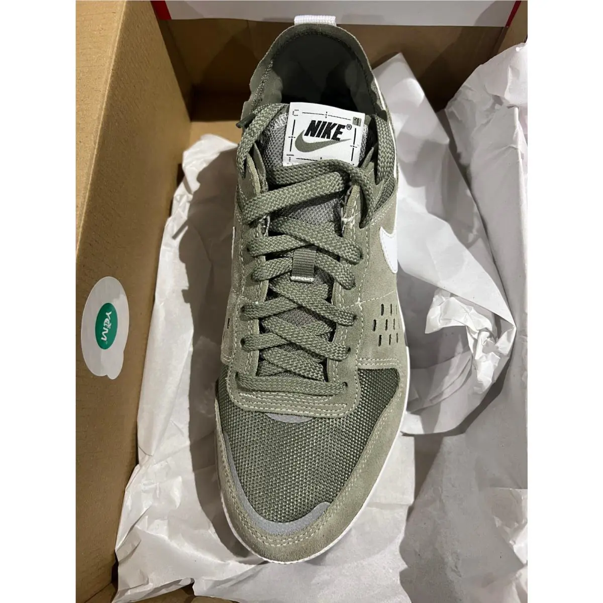 Nike shoes - FZ3863301 - FZ3863-301 - LIHGT ARMY/WHITE-BLACK 9