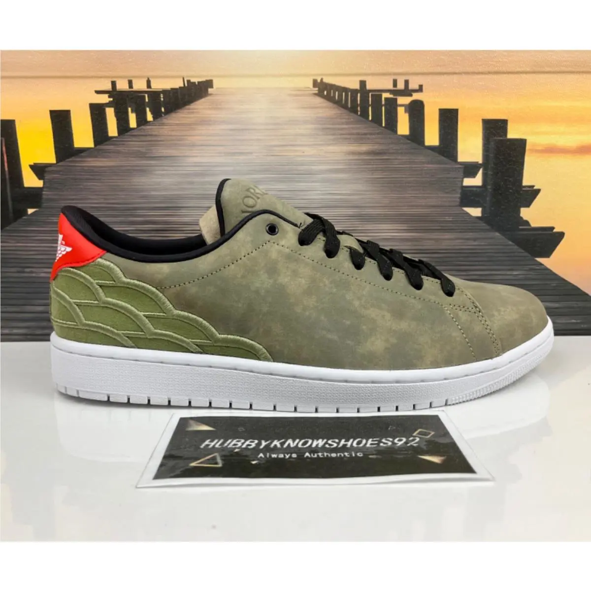 Nike shoes - Air Jordan 1 - Air - DJ2756-300 - Green 5