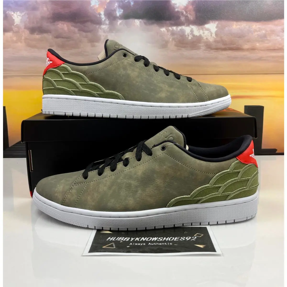 Nike shoes - Air Jordan 1 - Air - DJ2756-300 - Green 8