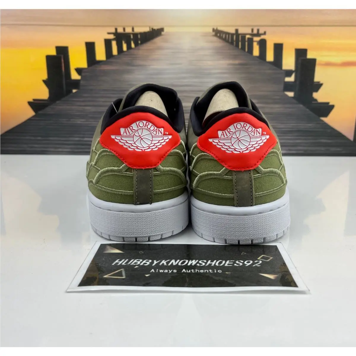 Nike shoes - Air Jordan 1 - Air - DJ2756-300 - Green 12