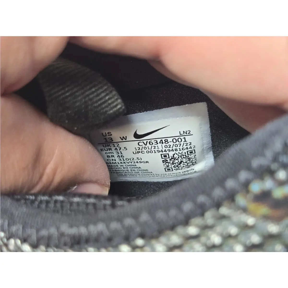 Nike shoes - Nike Vapor Edge - Vapor Edge - CV6348-001 - Black 5