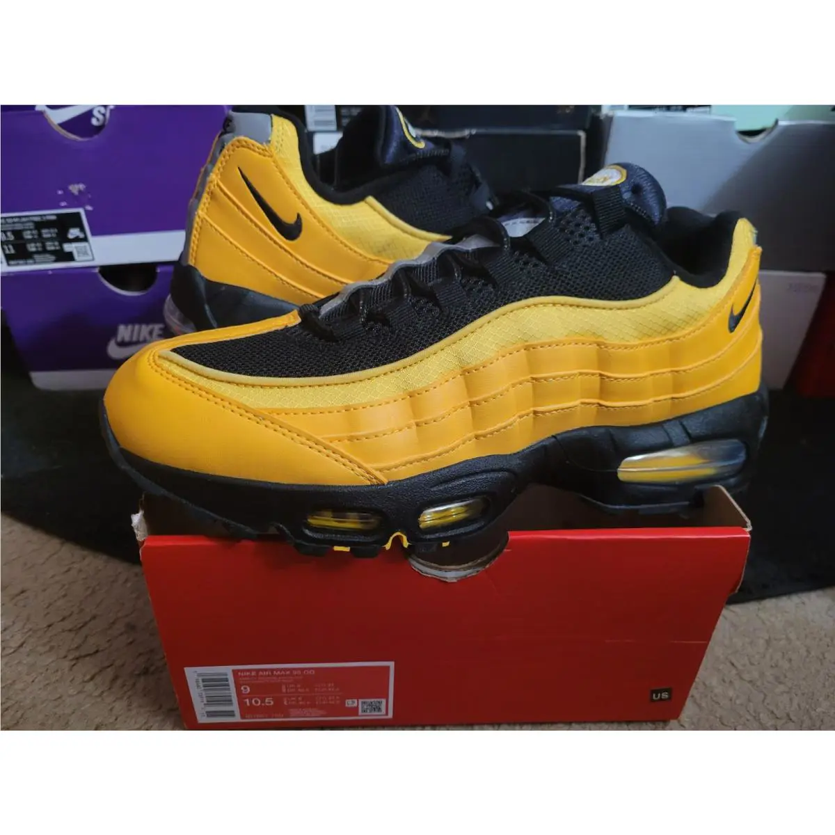 Nike shoes - Nike Air Max 95 - Air Max - IB1667 700 - Yellow 4