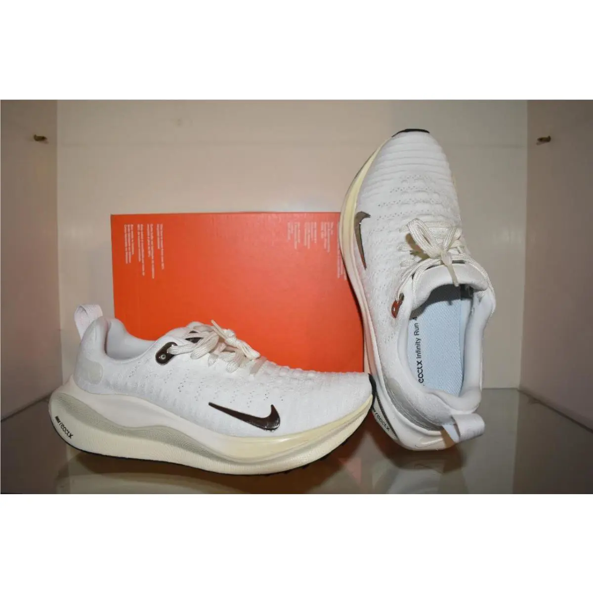 Nike shoes - Nike React Infinity Run Flyknit 4 - DR2670 104 - White 0