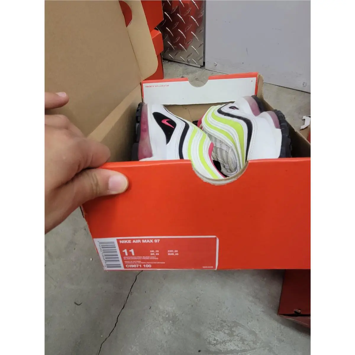Nike shoes - Nike Air Max 97 - Air Max - CI9871100 - White 5