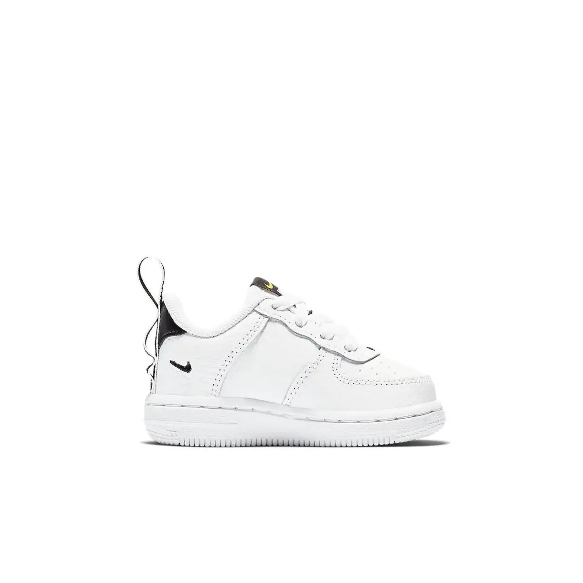 Nike Force 1 Lv8 Utility AV4273-100 Toddler 4 White Black Leather Casual Shoes